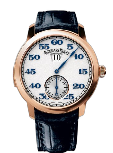 [26151OR.OO.D002CR.01] Jules Audemars Minute Repeater Jumping Hours Pink Gold / White