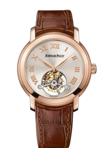 [26561OR.OO.D088CR.01] Jules Audemars Tourbillon Pink Gold / Silver