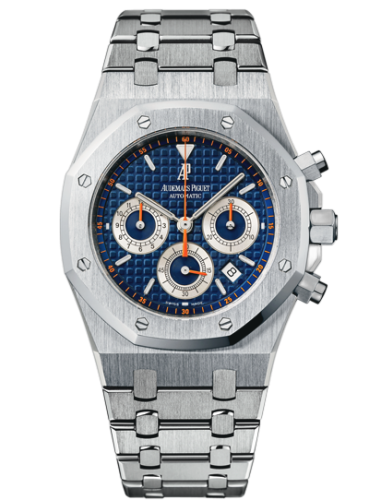 [26300ST.OO.1110ST.07] Royal Oak 26300 Chronograph Stainless Steel / Blue Panda