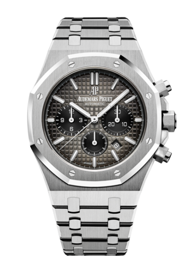[26332PT.OO.1220PT.01] Royal Oak Chronograph 41 Platinum / Smoked Slate / Bracelet