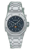 [25594ST.OO.0789ST.03] Royal Oak 25594 Moon Phase Stainless Steel / Blue