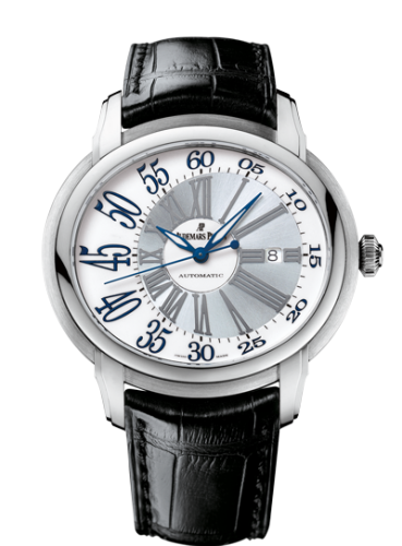 [15320BC.OO.D028CR.01] Millenary Self-Winding White Gold / White