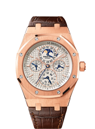 [26603OR.OO.D092CR.01] Royal Oak 26603 Equation of Time Pink Gold / Silver