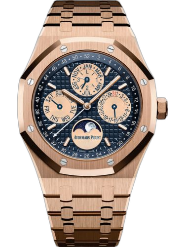 [26584OR.OO.1220OR.02] Royal Oak Perpetual Calendar 41 Pink Gold / One Night for One Drop