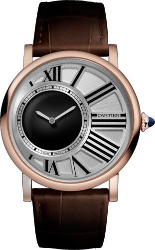 [W1556223] Rotonde de Cartier Mysterious Hour Pink Gold