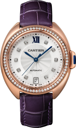 [WJCL0039] Clé de Cartier 35 Pink Gold / Diamonds / Purple