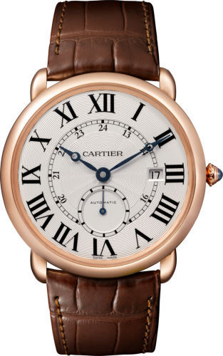 [W6801005] Ronde Louis Cartier Pink Gold / Silver