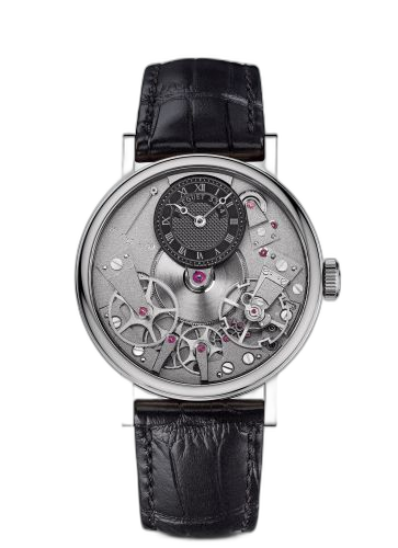 [7027BB/G9/9V6] Tradition 7057 White Gold / Black