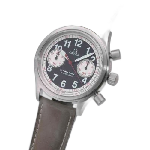 [5291.51.07] Dynamic III Chronograph Stainless Steel / Black / Brown Calf / Targa Florio