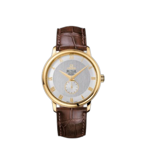 [4613.30.02 (aka: 46133002)] De Ville Prestige Co-Axial 39 Small Seconds Yellow Gold / Silver