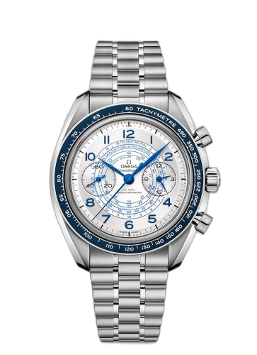 [329.30.43.51.02.001 (aka: 32930435102001)] Speedmaster Chronoscope Master Chronometer Stainless Steel / Silver / Bracelet