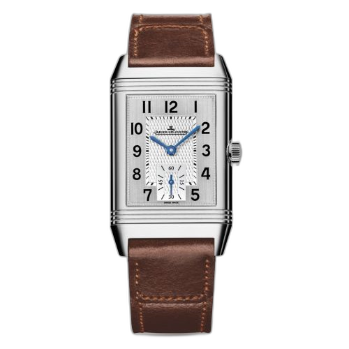 [2458422 (aka: Q2458422)] Reverso Classic Medium Duoface Small Seconds Stainless Steel / Silver / Fagliano