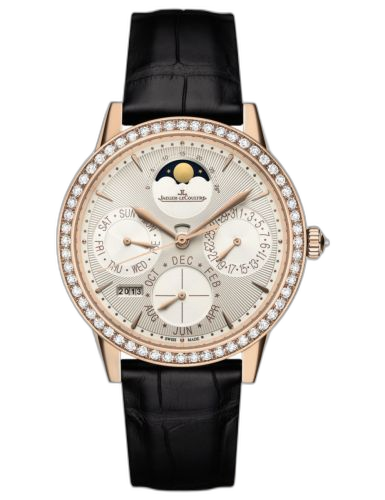 [3492420 (aka: Q3492420)] Rendez-Vous Perpetual Calendar Pink Gold / Silver / Alligator