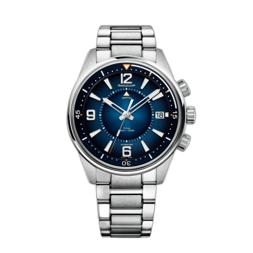 [903818J (aka: Q903818J)] Polaris Mariner Memovox Stainless Steel / Blue / Bracelet