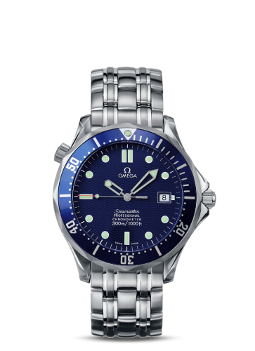 [2531.80.00 (aka: 25318000, James Bond, 007)] Seamaster Diver 300M Automatic 41 Stainless Steel / Blue / Bracelet / James Bond