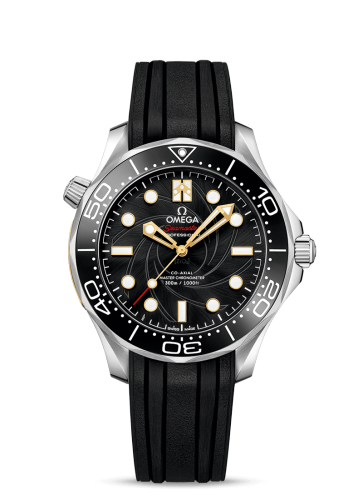 [210.22.42.20.01.003 (aka: 21022422001003, James Bond, 007)] Seamaster Diver 300M Master Co-Axial 42 James Bond Stainless Steel / Black / Rubber