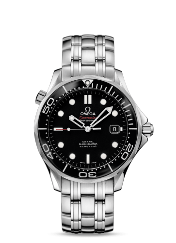 [212.30.41.20.01.006 (aka: 21230412001006)] Seamaster Diver 300M Co-Axial 41 Stainless Steel / Black / Bracelet / Ceramic / SASR