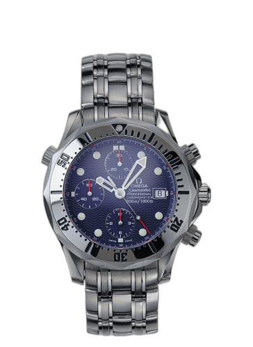 [2598.80.00] Seamaster Diver 300M Automatic 41.5 Chronograph Stainless Steel / Blue / Bracelet