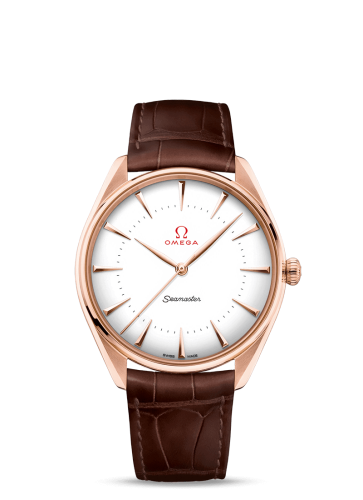 [522.53.40.20.04.003 (aka: 52253402004003)] Seamaster Master Co-Axial 39.5 Olympic Games Gold Sedna Gold / Enamel / Alligator
