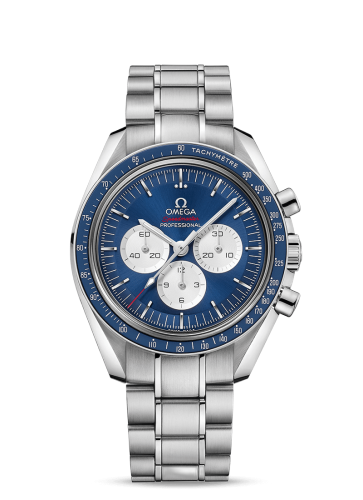 [522.30.42.30.03.001 (aka: 52230423003001)] Speedmaster Professional Moonwatch Stainless Steel / Blue / Tokyo Olympics