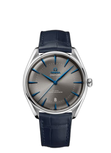[511.13.40.20.06.003 (aka: 51113402006003)] Seamaster Master Co-Axial 39.5 UAE Edition Stainless Steel / Grey / Alligator