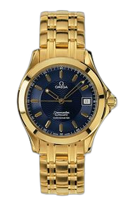 [2101.81.00] Seamaster 120M Automatic 36.25 Yellow Gold / Blue