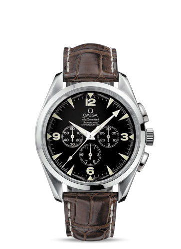 [2812.52.37 (aka: 28125237)] Seamaster Aqua Terra 150M Automatic 42.2 Railmaster Chronograph / Brown Alligator
