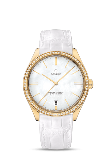 [432.58.40.21.05.002 (aka: 43258402105002)] De Ville Trésor Master Co-Axial Yellow Gold / Diamond / MOP