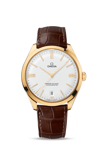 [432.53.40.21.52.003 (aka: 43253402152003)] De Ville Trésor Master Co-Axial Yellow Gold / Silver Diamond