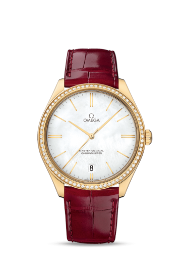 [432.58.40.21.05.004 (aka: 43258402105004)] De Ville Trésor Master Co-Axial Yellow Gold / Diamond / MOP