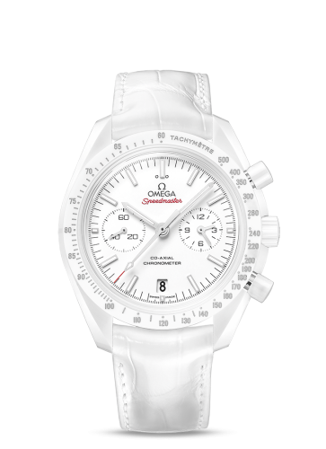 [311.93.44.51.04.002 (aka: 31193445104002)] Speedmaster Moonwatch Co-Axial White Side of the Moon