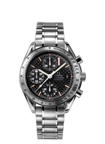 [3519.50.00 (aka: 35195000)] Speedmaster Date 40 Stainless Steel / Carbon / Bracelet / Schumacher 2001
