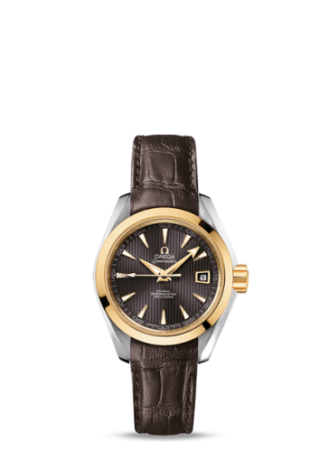 [231.23.30.20.06.002 (aka: 23123302006002)] Seamaster Aqua Terra 150M Co-Axial 30 Stainless Steel / Yellow Gold / Grey