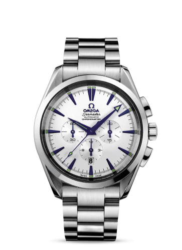 [2512.30.00] Seamaster Aqua Terra 150M Automatic 42.2 Chronograph Stainless Steel / Silver / Bracelet