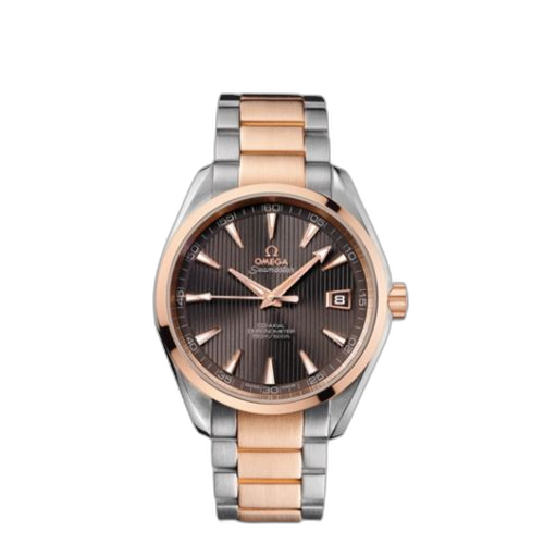 [231.20.42.21.06.001 (aka: 23120422106001)] Seamaster Aqua Terra 150M Co-Axial 41.5 Stainless Steel / Red Gold / Grey / Bracelet