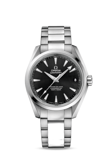 [231.10.39.21.01.002 (aka: 23110392101002)] Seamaster Aqua Terra 150M Master Co-Axial 38.5 Stainless Steel / Black / Bracelet