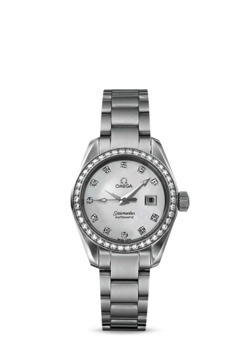 [2565.75.00] Seamaster Aqua Terra 150M Automatic 29.2 Stainless Steel / Diamond / MOP / Bracelet