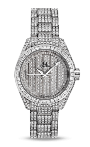 [231.55.30.20.99.002 (aka: 23155302099002)] Seamaster Aqua Terra 150M Co-Axial 30 White Gold / Diamond / Diamond / Bracelet