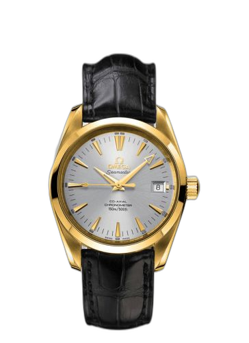 [2603.30.31] Seamaster Aqua Terra 150M Co-Axial 39.2 Yellow Gold / Silver