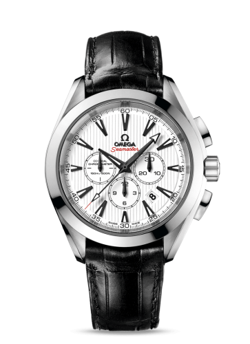 [231.13.44.50.04.001 (aka: 23113445004001)] Seamaster Aqua Terra 150M Co-Axial 44 Chronograph Co-Axial Stainless Steel / White