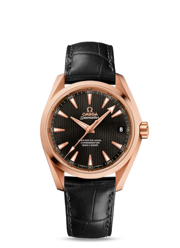 [231.53.39.21.06.003 (aka: 23153392106003)] Seamaster Aqua Terra 150m Master Co-Axial 38.5 Red Gold / Grey / Bracelet