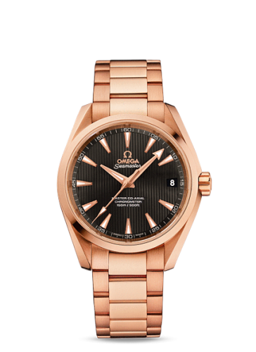 [231.50.39.21.06.003 (aka: 23150392106003)] Seamaster Aqua Terra 150m Master Co-Axial 38.5 Red Gold / Grey / Bracelet