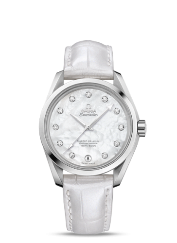 [231.13.39.21.55.002 (aka: 23113392155002)] Seamaster Aqua Terra 150M Master Co-Axial 38.5 Stainless Steel / MOP