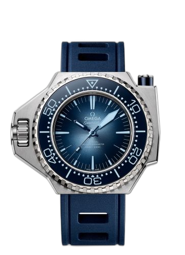 [227.32.55.21.03.001 (aka: 22732552103001)] Seamaster PloProf Co-Axial Master Chronometer O-mega Steel / Summer Blue