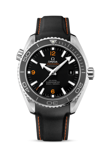 [232.32.46.21.01.005 (aka: 23232462101005)] Seamaster Planet Ocean 600M Co-Axial 45.5 Stainless Steel / Black / Rubber