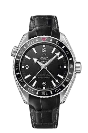 [232.98.44.22.01.005 (aka: 23298442201005)] Seamaster Planet Ocean 600M Co-Axial 43.5 GMT Platinum / Diamond / Abu Dhabi