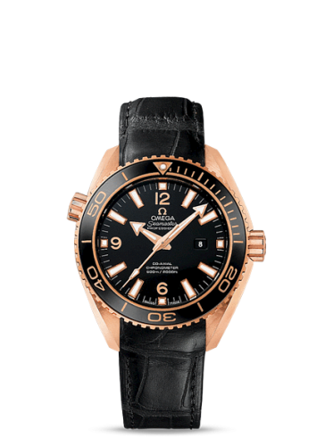 [232.63.38.20.01.001 (aka: 23263382001001)] Seamaster Planet Ocean 600M Co-Axial 37.5 Red Gold / Black / Alligator