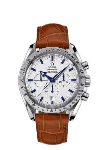 [3851.20.12] Speedmaster Broad Arrow Stainless Steel / White