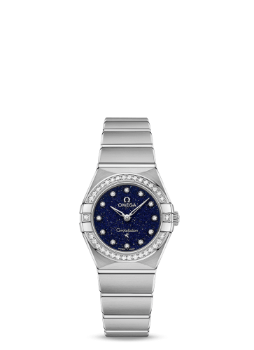 [131.15.25.60.53.001 (aka: 13115256053001)] Constellation Manhattan 25 Quartz Stainless Steel / Aventurine / Diamond