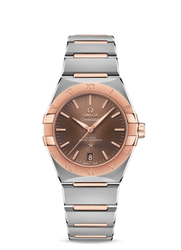 [131.20.36.20.13.001 (aka: 13120362013001)] Constellation Master Chronometer 36 Stainless Steel / Sedna / Brown / Bracelet